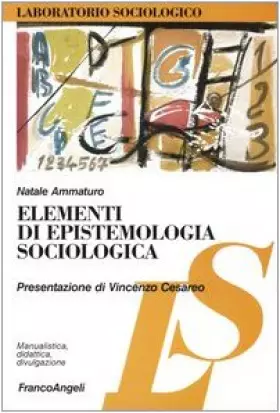 Couverture du produit · Elementi di epistemologia sociologica