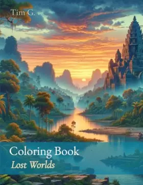 Couverture du produit · Coloring Book: Lost Worlds