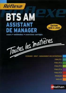 Couverture du produit · Toutes les matières BTS Assistant de manager