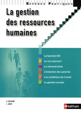 Couverture du produit · GESTION RESSOURCES HUMAINES