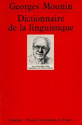 Couverture du produit · Dictionnaire de la linguistique