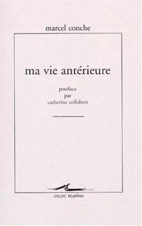 Couverture du produit · Ma vie antérieure
