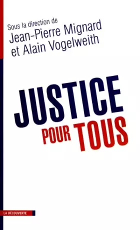 Couverture du produit · Justice pour tous
