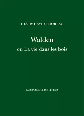 Couverture du produit · Walden ou La vie dans les bois