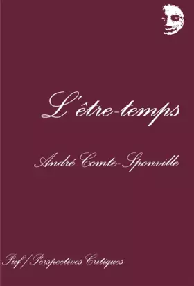 Couverture du produit · L'être-temps