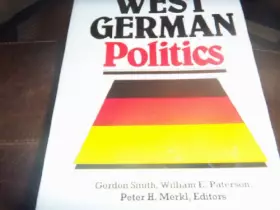 Couverture du produit · Developments in West German Politics