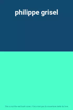 Couverture du produit · philippe grisel