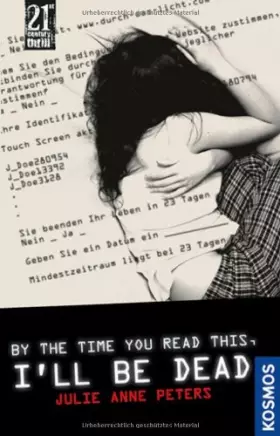 Couverture du produit · 21st Century Thrill: By the time you read this, Ill be dead