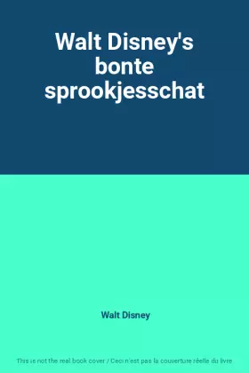 Couverture du produit · Walt Disney's bonte sprookjesschat