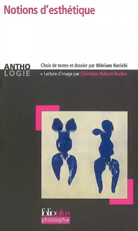 Couverture du produit · Notions d'esthétique