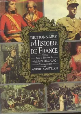 Couverture du produit · Dictionnaire d'histoire de France Perrin