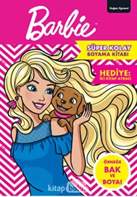 Couverture du produit · Barbie Süper Kolay Boyama Kitabi