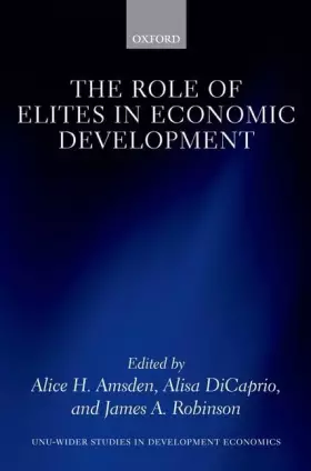 Couverture du produit · The Role of Elites in Economic Development (WIDER Studies in Development Economics)