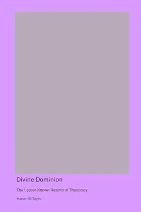 Couverture du produit · Divine Dominion: The Lesser-Known Realms of Theocracy
