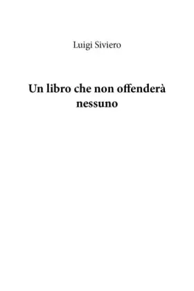 Couverture du produit · Un libro che non offenderà nessuno