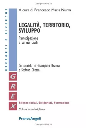 Couverture du produit · Legalità, territorio, sviluppo. Partecipazione e servizi civili