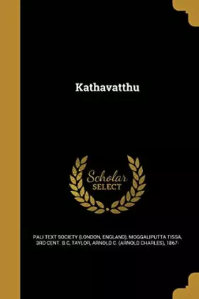 Couverture du produit · Kathavatthu