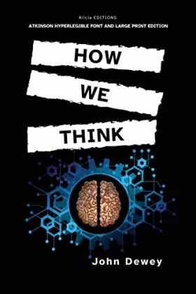 Couverture du produit · How We Think: Atkinson Hyperlegible Font and Large Print Edition