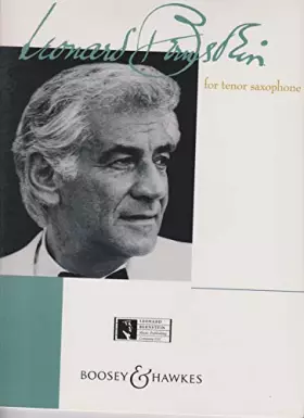 Couverture du produit · Bernstein for Tenor Saxophone: Tenor Sax and Piano