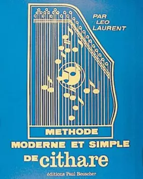 Couverture du produit · Partition : Methode moderne de cithare