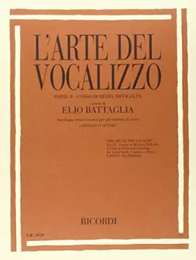 Couverture du produit · L'ARTE DEL VOCALIZZO (SOPRANO-TENORE) PART II CHANT