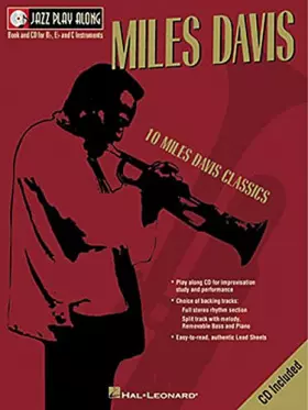 Couverture du produit · MUSIC SALES LTD - Tout instrument- Davis Miles - Jpa V.2 10 Davis M.Classics+Cd