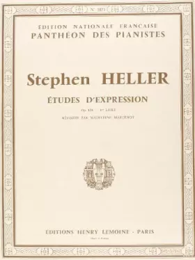 Couverture du produit · Heller: Etudes expression, Op. 125 Vol.1