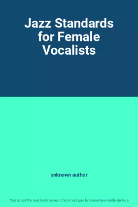 Couverture du produit · Jazz Standards for Female Vocalists