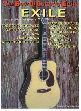 Couverture du produit · The Best of Country Guitar - Exile - Songbook (The Best of Country Guitar)