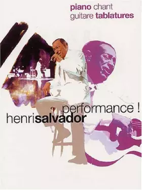 Couverture du produit · Salvador henri performance p /chant/tab