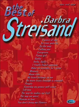 The best of Barbra Streisand (PVG) -  Barbra Streisand