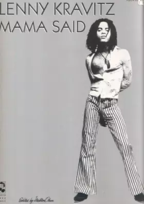 Couverture du produit · Lenny Kravitz - Mama Said (Piano / Vocal / Guiatr)