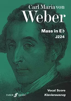 Couverture du produit · Mass in E-flat: SATB, Vocal Score (Faber Edition)