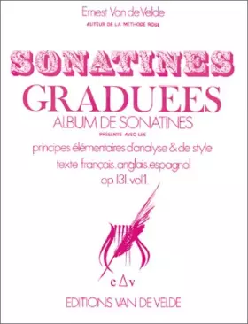 Couverture du produit · Sonatines graduées, tome 1