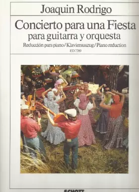 Couverture du produit · Concierto para una Fiesta para guitarra y orquesta (1982) (Reduccion para piano/Piano Reduction)