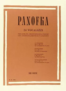 24 VOCALIZZI OP. 81 - PANOFKA H.