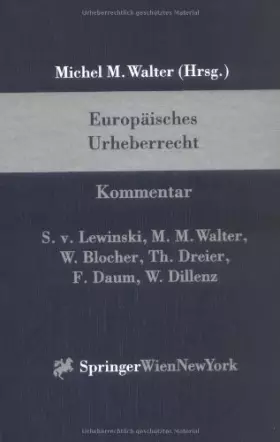 Couverture du produit · Europäisches Urheberrecht