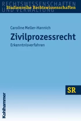Couverture du produit · Zivilprozessrecht: Erkenntnisverfahren (SR-Studienreihe Rechtswissenschaften)