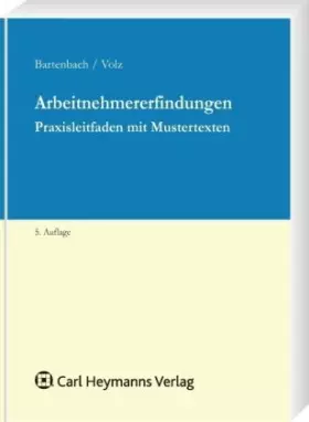 Couverture du produit · Arbeitnehmererfindungen