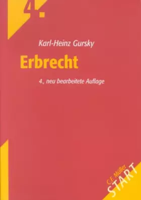 Couverture du produit · Erbrecht