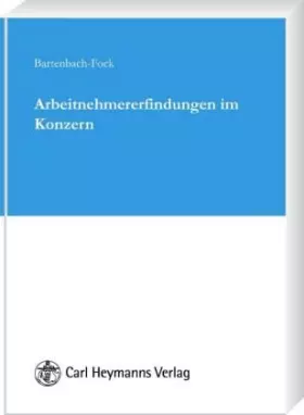 Couverture du produit · Arbeitnehmererfindungen im Konzern