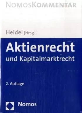 Couverture du produit · Aktienrecht und Kapitalmarktrecht