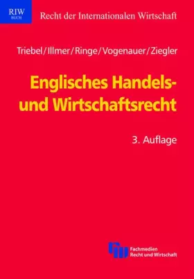 Couverture du produit · Englisches Handels- und Wirtschaftsrecht (Schriftenreihe Recht der Internationalen Wirtschaft/ RIW-Buch)