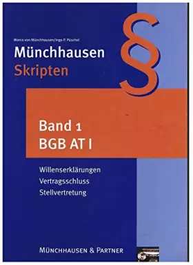 Couverture du produit · Zivilrecht: BGB AT: Willenserklärungen, Vertragsschluss, Stellvertretung