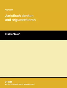 Couverture du produit · Juristisch denken und argumentieren: Studienbuch