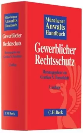Couverture du produit · Münchener Anwaltshandbuch Gewerblicher Rechtsschutz
