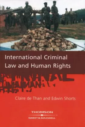 Couverture du produit · International Criminal Law and Human Rights