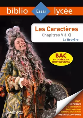 Couverture du produit · BiblioLycée - Les Caractères, La Bruyère (Livres V à XI) BAC 2022 - 1res générale et techno