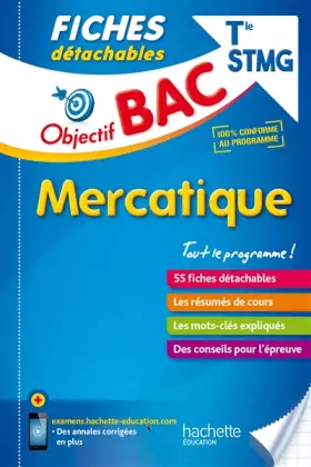 Couverture du produit · Objectif Bac Fiches détachables Mercatique Term STMG