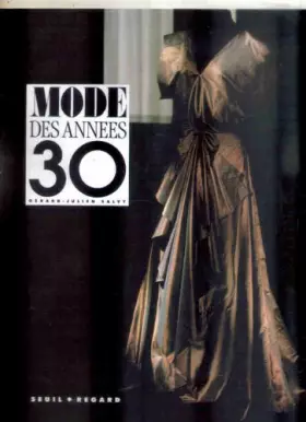 Couverture du produit · Mode des années 30